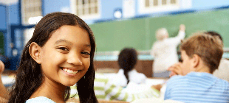 Girl in Class