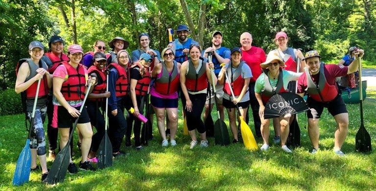 2022 Family Medicine Residency canoe trip