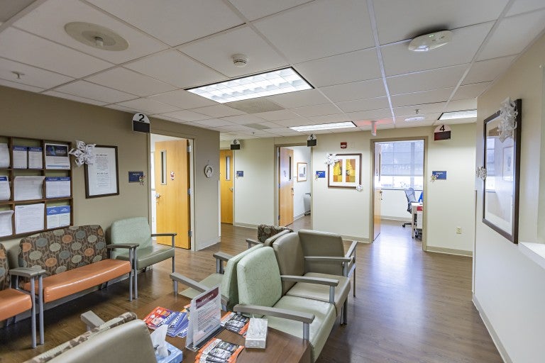 Diagnostic Care Center–Pocono - center hallway